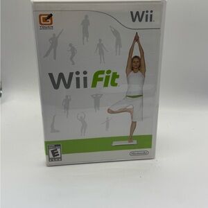 Nintendo Wii Fit Game Fitness 2008, Complete in Case Rated Everyone